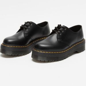 Dr. Martens 1461 Smooth Leather Platform Shoes